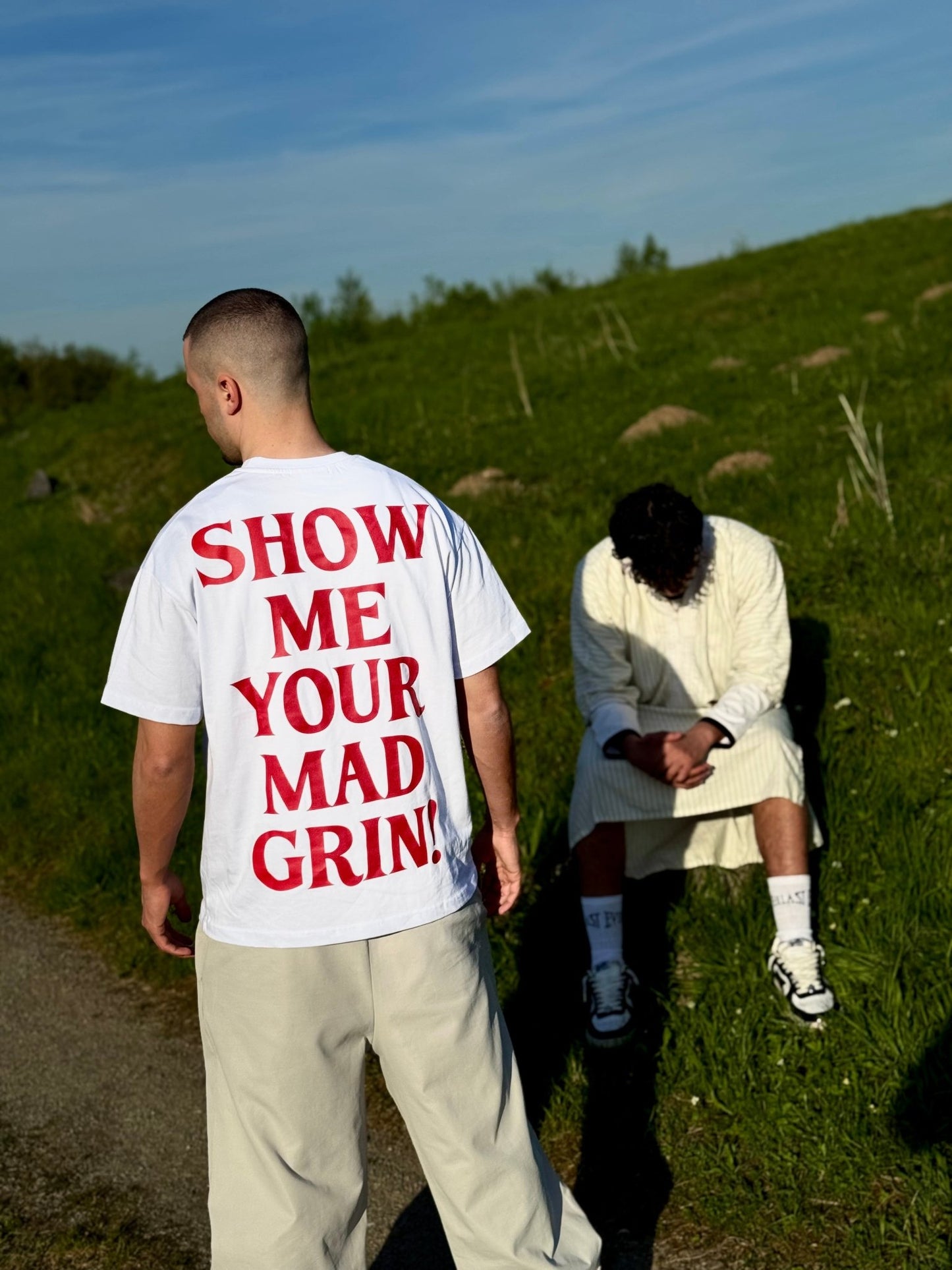 T - SHIRT | SHOW ME YOUR MAD GRIN WHITE - MAD GRIN