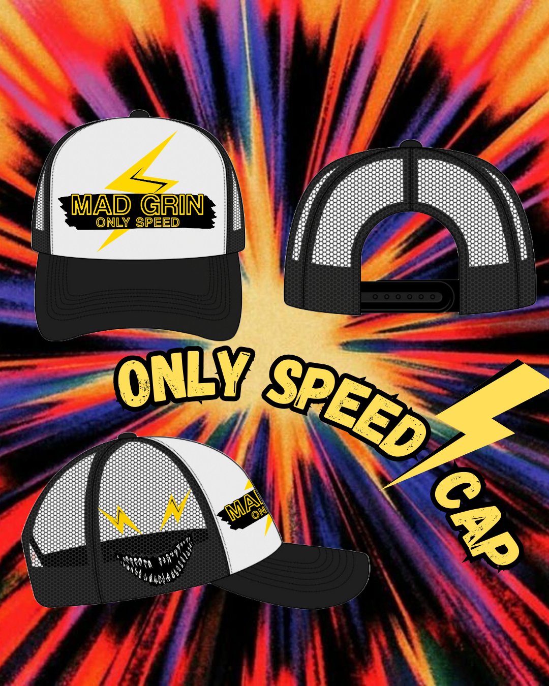 MAD GRIN ONLY SPEED CAP - MAD GRIN