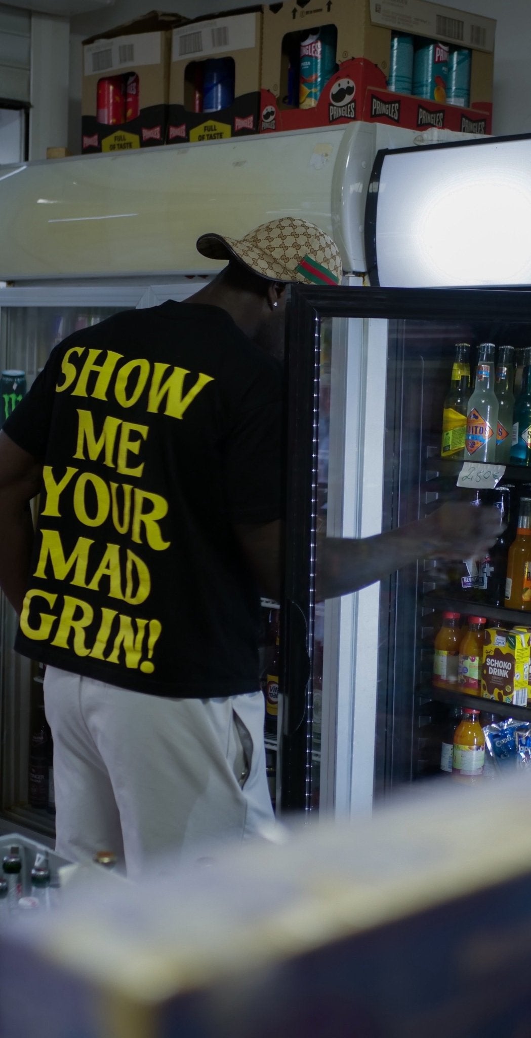 T - SHIRT | SHOW ME YOUR MAD GRIN BLACK - MAD GRIN